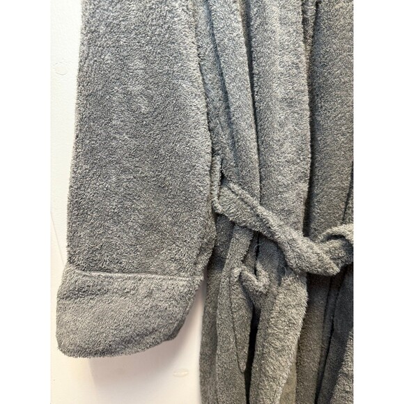 Lands' End Men's Calf Length Turkish Terry Robe Large - Picture 4 of 8